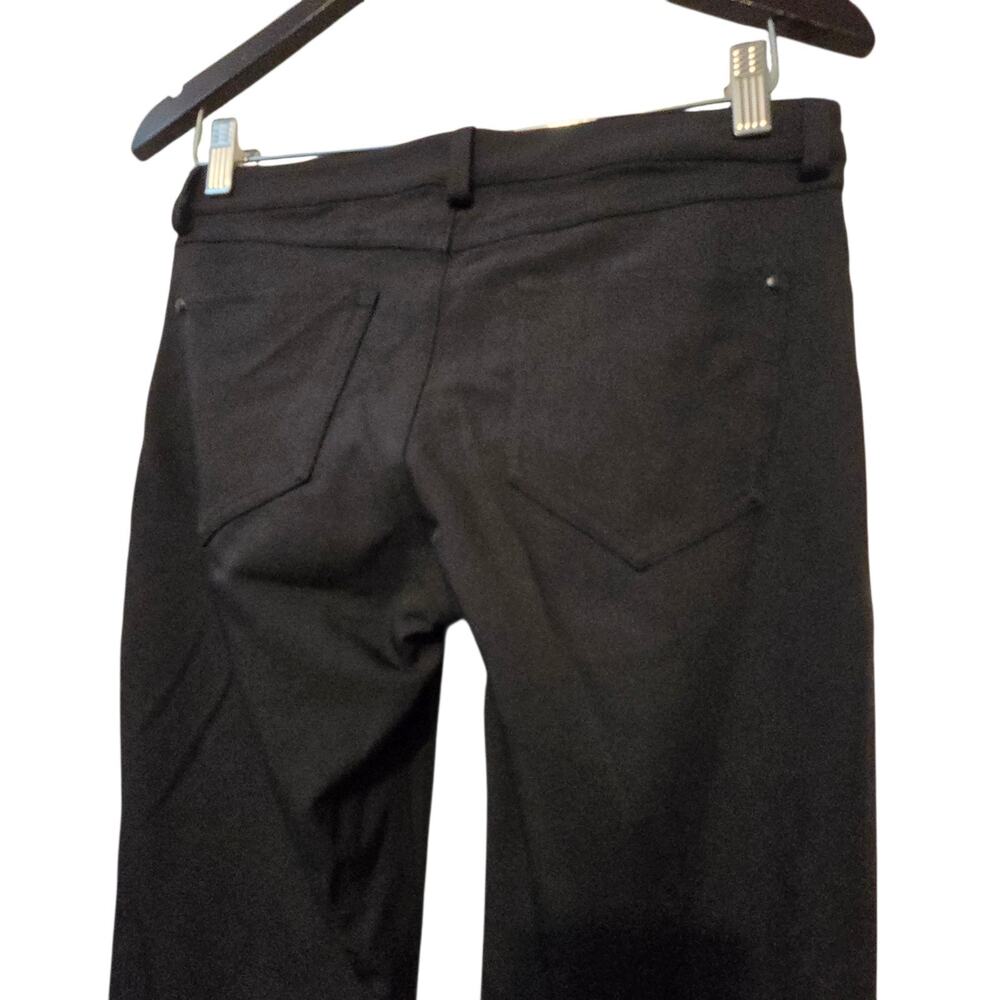 Lululemon Tapered Fit 5 Pocket Pants Womens 29"w 31.5"L Black Stretch‎ Comfort